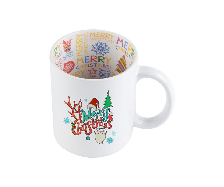 Craft Express 11oz Sublimation Ceramic Christmas Mug Pack of 4 - Craft Express Canada