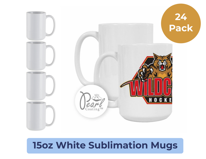 Craft Express 24-Pack 15oz White Sublimation Mugs - Craft Express Canada