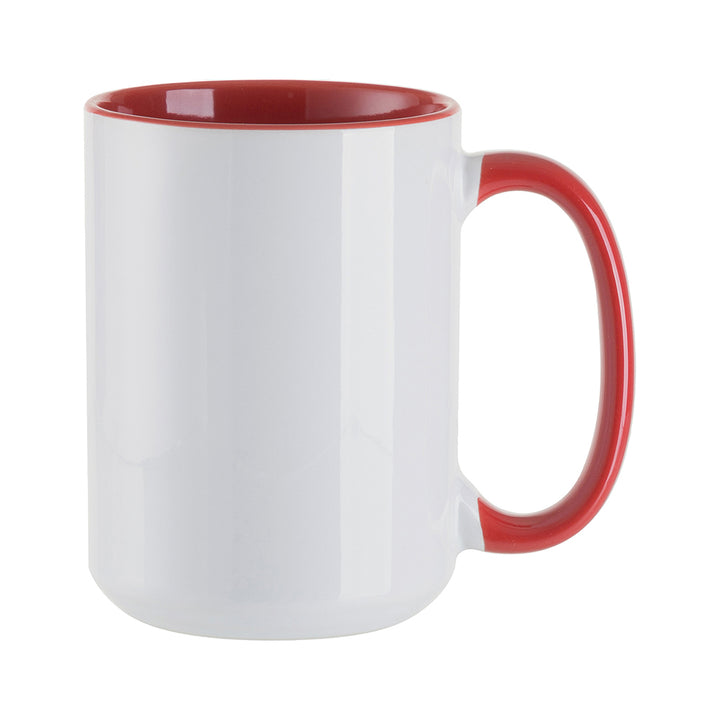Craft Express 6 Pack 15oz Inner Colored Sublimation Mugs - Craft Express Canada