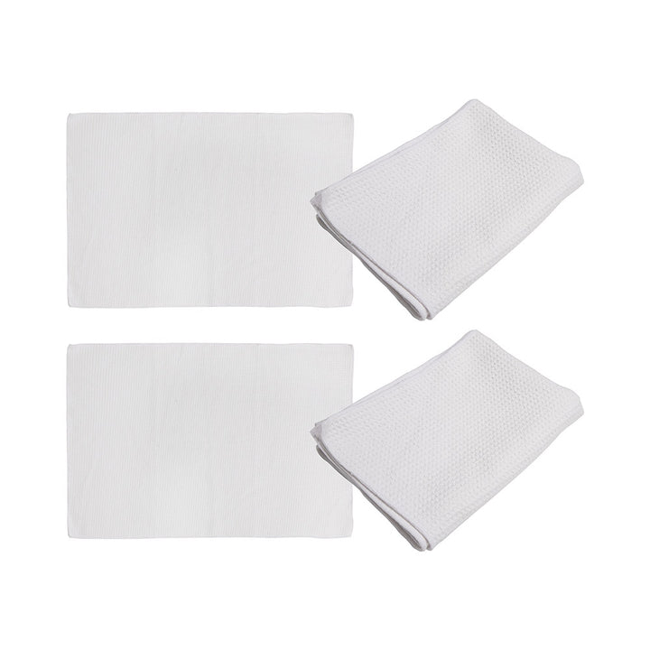 Craft Express 4 Pack Sublimation Waffle Kitchen Towels - Craft Express Canada