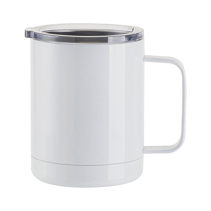 Craft Express 4 Pack 12 oz. Stainless Steel Sublimation Lidded Mugs - Craft Express Canada