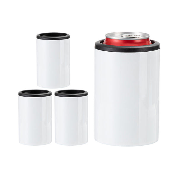 Craft Express 4 Pack 12oz Stainless Steel Classic Can Cooler - Craft Express Canada