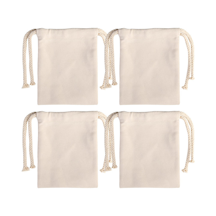 Craft Express 4 Pack Beige Sublimation Drawstring Gift Bags - Craft Express Canada