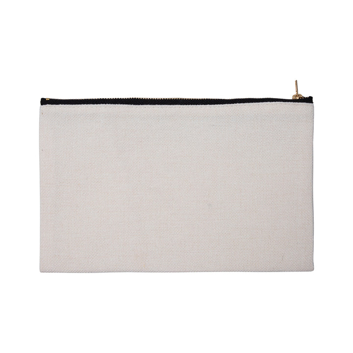 Craft Express 4 Pack Sublimation Linen Cosmetic Bag/Pencil Case - Craft Express Canada