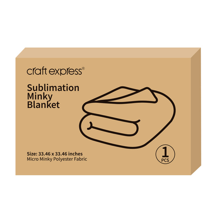 Craft Express Ultra Soft Sublimation Baby Blanket - Craft Express Canada