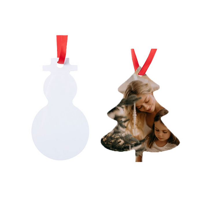 Craft Express Sublimation Metal Ornament Mix Pack of 4 - Craft Express Canada
